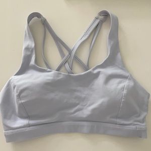 Lululemon light purple sports bra